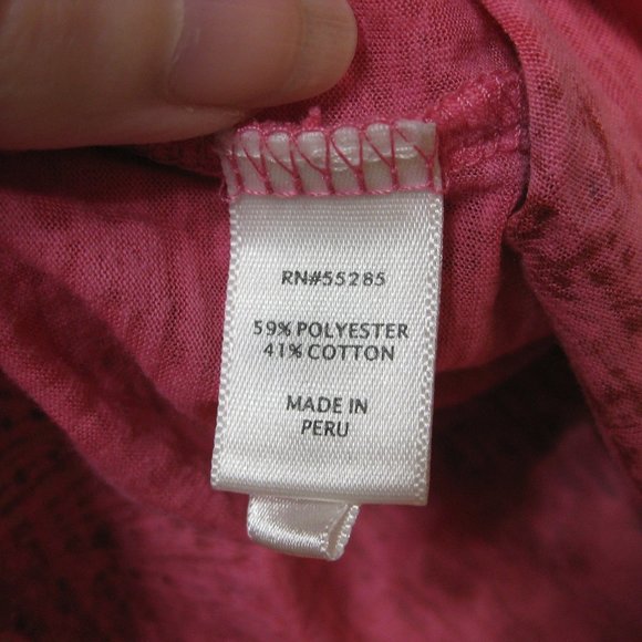 NWOT Express pink graphic tee t shirt top XS extra small - Picture 6 of 7